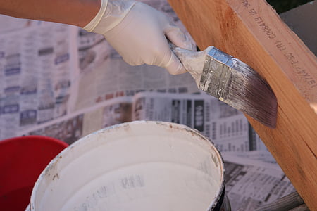 pintura, renovació, pintura, pinzell, millores a la llar, construcció, indústria