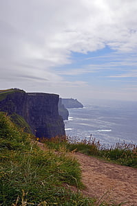 Кліф Могер, Ірландія, подорожі, Скеля, рок, краєвид, пустелі