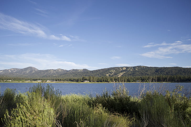 Lake, Big bear lake, kỳ nghỉ, hoang dã, rừng, danh lam thắng cảnh, đi bộ đường dài