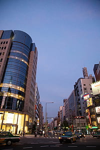 Tokyo, Street, veien, byen, transport, Urban, utendørs