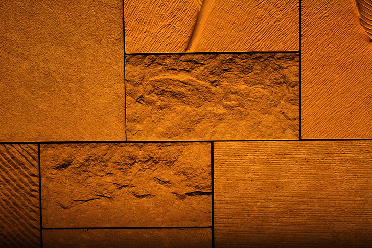 blocks, background, brown, tan, object, wall