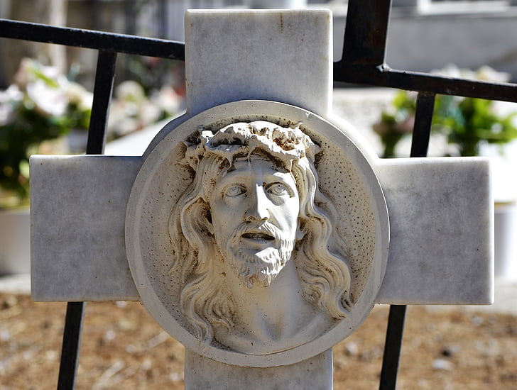 mezarlığı, Ölüm, İsa, Graves, heykel