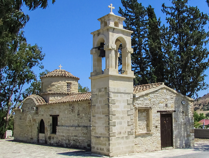 Cypern, Alaminos, kyrkan, ortodoxa, arkitektur, religion, Ayios minas
