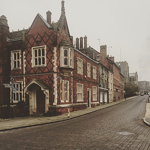 buildings, outdoors, street, architecture, house, property, town