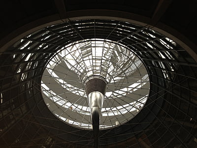 Berlin, bâtiment, Dôme, Reichstag
