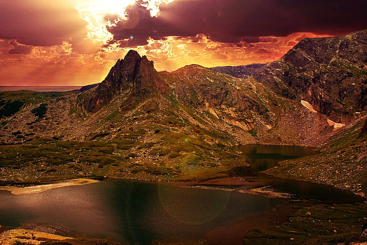 mountain, landscape, nature, epic, stunning, vibrant, breathtaking