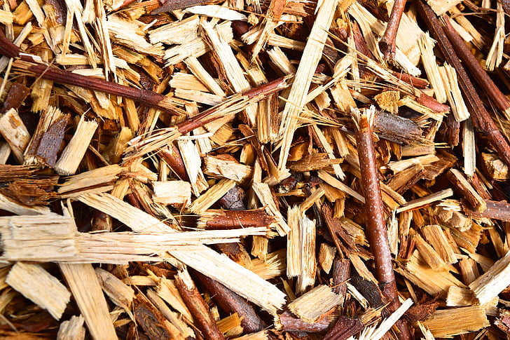 wood, wood splitter, wood chips, wood wedges, wood pieces, snippets, chips
