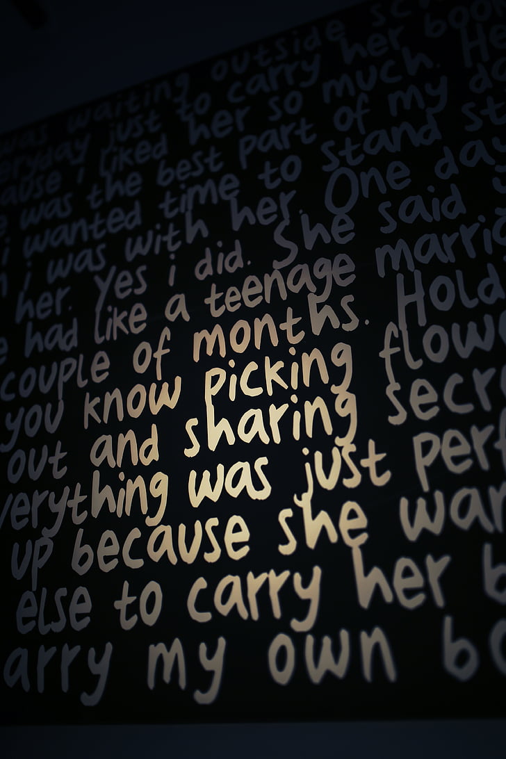 words, painting, paint, sharing, word, typo, typography