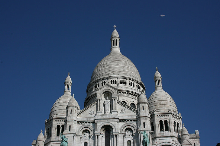 Sacre coeur, kuppelen på kirken, Paris