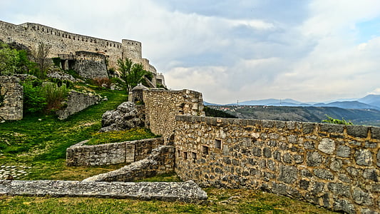 Knin, Patrimonio, histórico, arquitectura, lugar famoso, Fort, historia