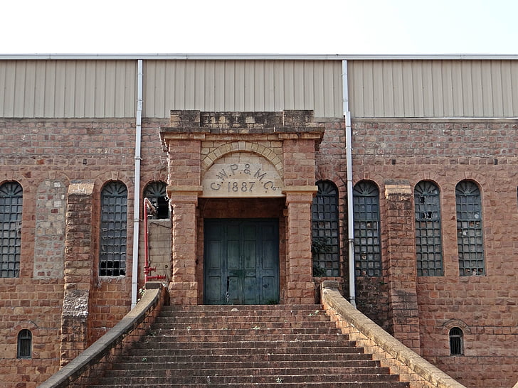 gokak mills, century old, spinning mill, heritage building, gokak, india