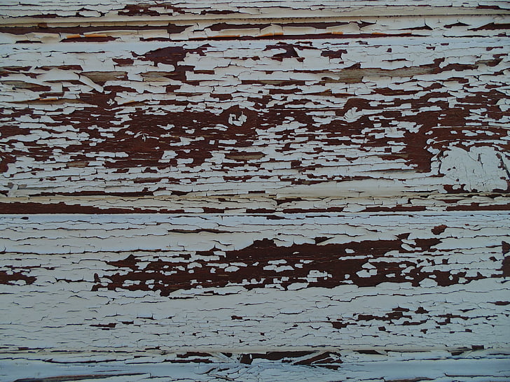 drewno, wzór, brązowy, białą farbą, stary, drewno - materiał, tła