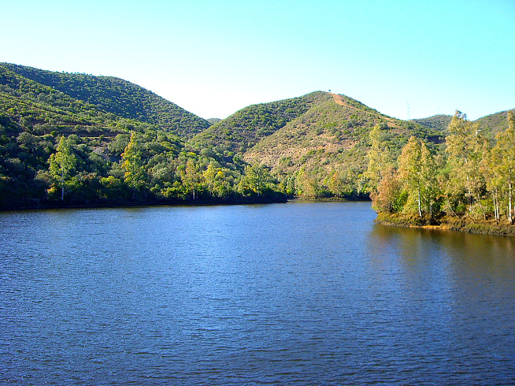 guillena, lake, nature