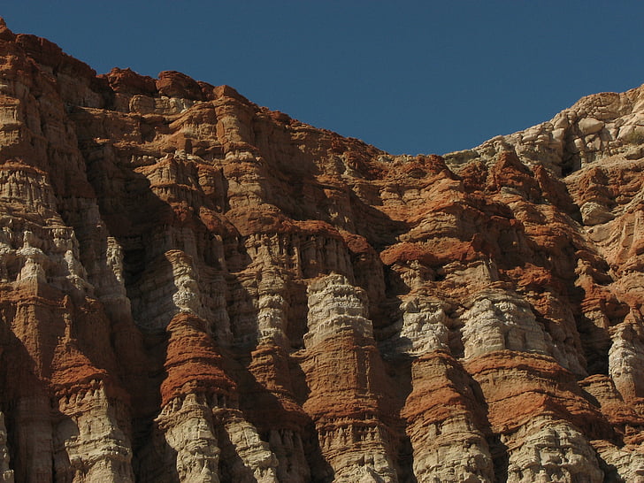 Red rock canyon, kaya oluşumu, Turuncu, taş, çöl, doğal, doğa