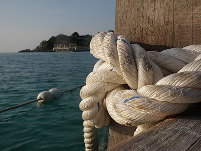 knot, sea, island, rope, nautical, marine, blue