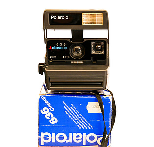 fotografia, fotos, Polaroid, càmera, imatges, aïllats, instantània