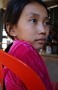 柬埔寨, 村庄, 农村, 孩子, 儿童, 志愿者, 志愿者