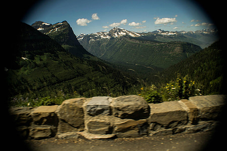 Glacier national park, Príroda, Mountain, Park, vonku, Montana