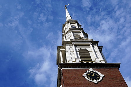 bažnyčia, Boston, Jungtinės Amerikos Valstijos, Amerikoje