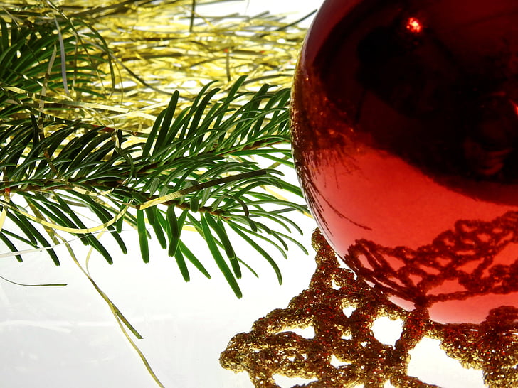 božič, Okrasni, dekoracija, pojav, božično dekoracijo, božično drevo, božični večer