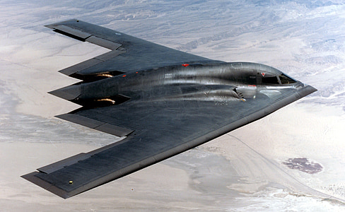 military, stealth bomber, jet, airplane, flying, aircraft, plane