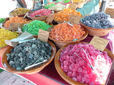 Вироби цукристі кондитерські, ринок, стійло, продукти харчування, смачні