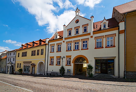 Querfurt, Sasko-Anhaltsko, Nemecko, Architektúra, zaujímavé miesta, budova, Európa