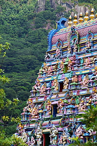 Ναός, ινδουιστής, ινδουιστικό ναό, Μαέ, Βικτώρια, Σεϋχέλλες, θρησκεία