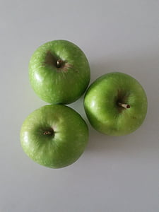 apples, green, green apple, fruit, delicious, color, bright