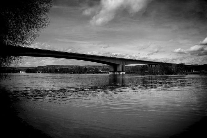 moseltralbrücke, 고속도로 다리, 고속도로, a 1, 슈 바이크, 트리 어, 코블렌츠
