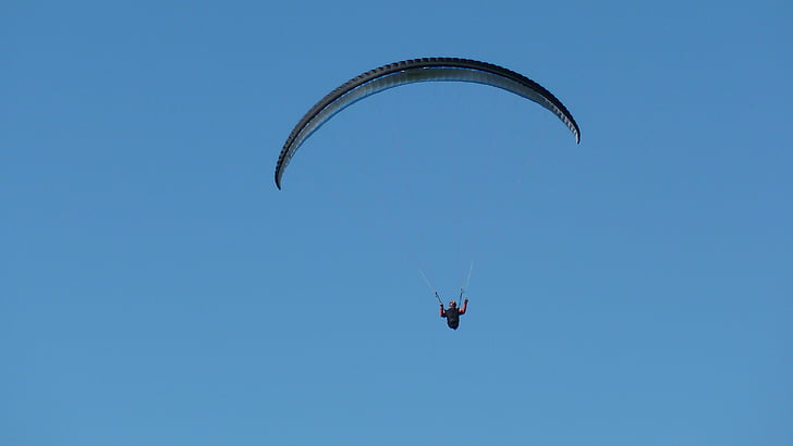 paragliding, Extreme, sport, hemel, Escape