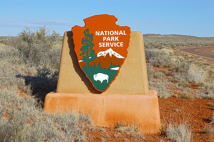 usa, national park, sign, national parks, nature, route 66