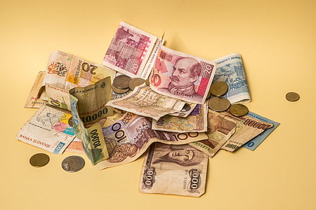 pieniądze, Banknot, Waluta, płacić, środki pieniężne i ekwiwalenty środków pieniężnych, rachunki, finansowanie