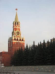 stad, Moskou, toren, Rode plein