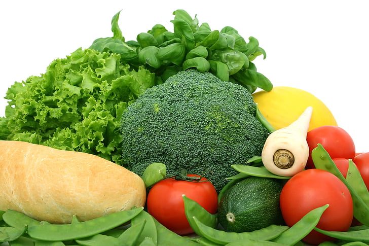 apetyt, fasola, brokuły, kalorii, Catering, wiśnia, zbliżenie