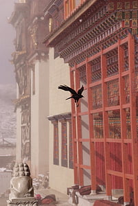 uyum, Tibet, şekil, mimari