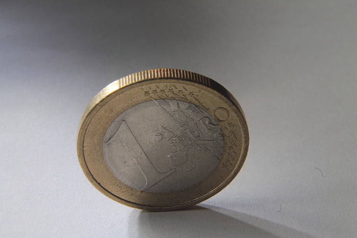 mynt, pengar, valuta, metall, lösa förändring, euro, specie