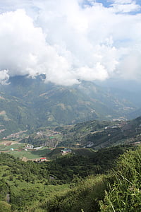 Taiwan, alpí, Mt, muntanya, natura, paisatge, representacions