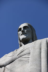 Bir Rio de janeiro, Corcovado, İsa, İsa'nın kurtarıcı, Brezilya, turistik, anıt