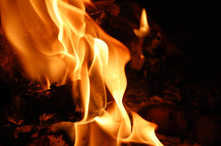 foc, flăcări, macro