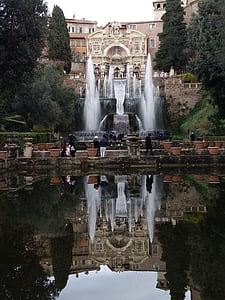 Fontaine, Tivoli, Rome, Italie, Roma