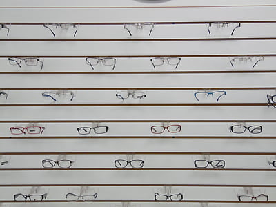 keretek, objektívek, optikai, fal, optika, Szemüvegek