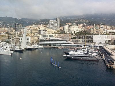 poort, Monaco, Monte carlo, landenpagina, schepen, spel bank, Marina