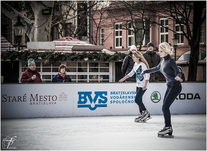 ice skating, ice-skating, skating, figure skating, winter sports, people, winter