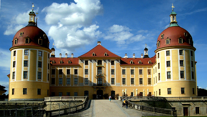 castle Moritzburg, arkkitehtuuri, Castle, Saksi