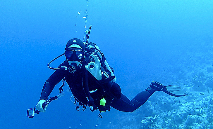 Tauchen, Unterwasser, Taucher, Wasser, Unterwasser-Welt, Scuba diving, Ägypten
