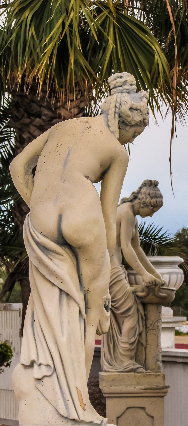 Cypern, Ayia napa, vatten världen, Afrodite, skulpturer