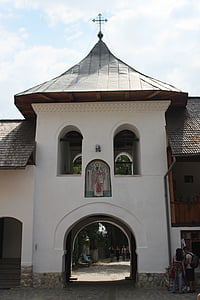 ēkas, baznīca, Gorj, klosteris, polovragi, reliģija, Rumānija