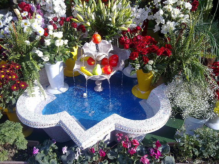 dekorative pool, Zier-pools, Garten-pool, Gartenteiche