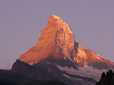 Matterhorn, Alpu, Valais, kalns